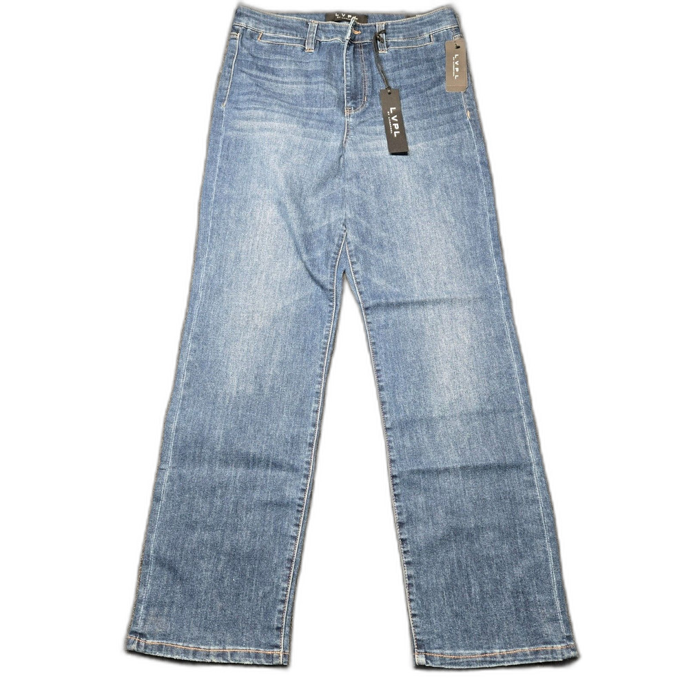 LVPL by Liverpool Sadie Jeans Womens 10 High Rise Straight Spector NWT